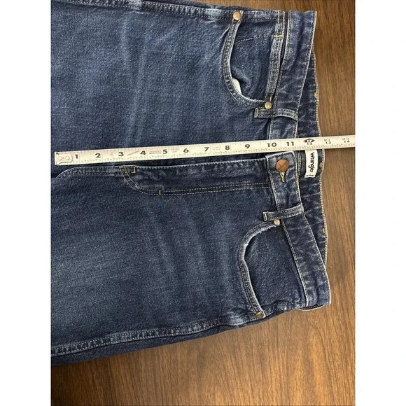 Wrangler Women's Jeans 31x36 High Rise Boot Cut Denim Westward 626 Dark Wash Vtg - Picture 10 of 15